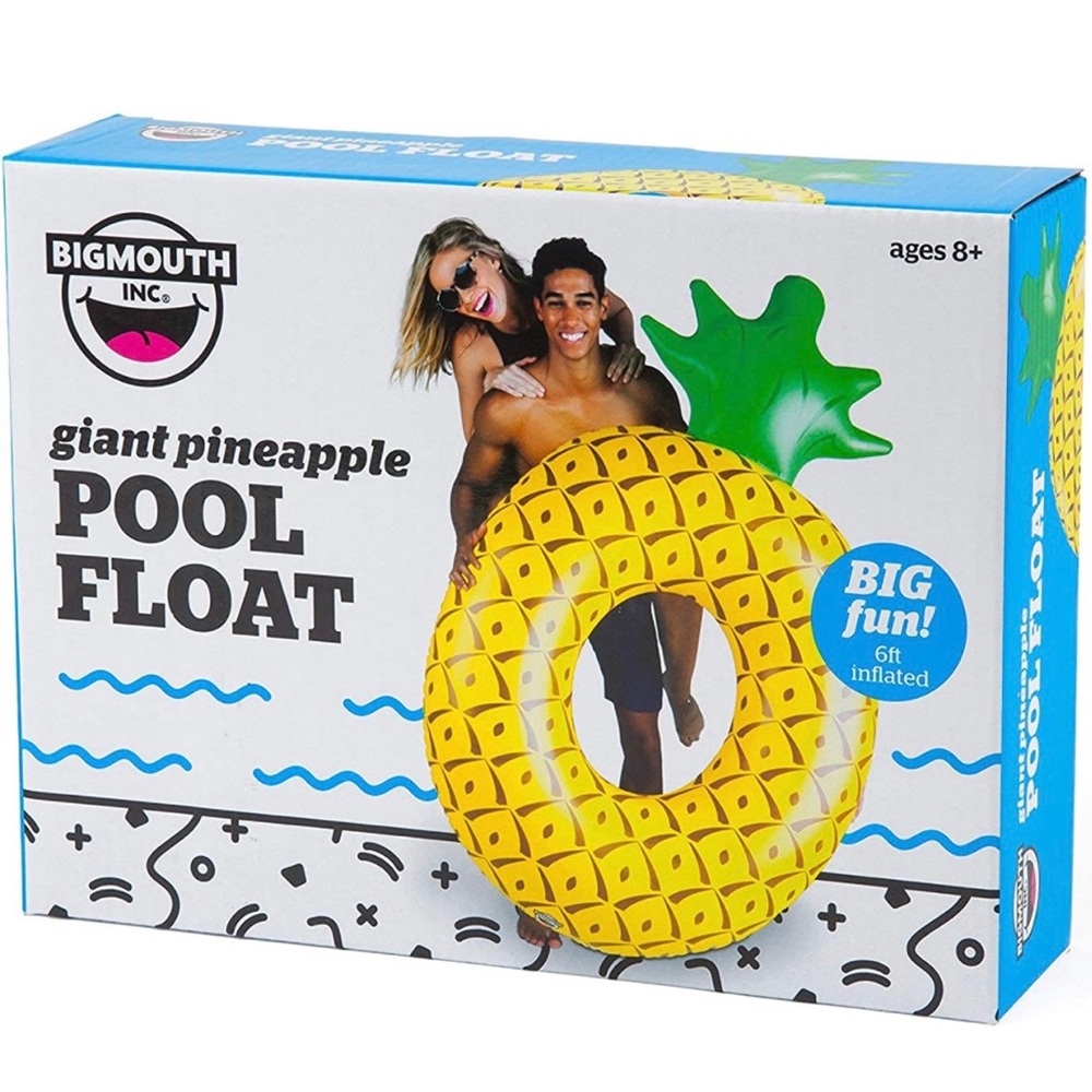 Big Mouth Inc Giant Pineapple Pool Float 6 Feet Tall